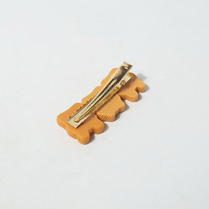 Aesthetic Toast Hair Clips – Kawaii Animal Ins Accessories