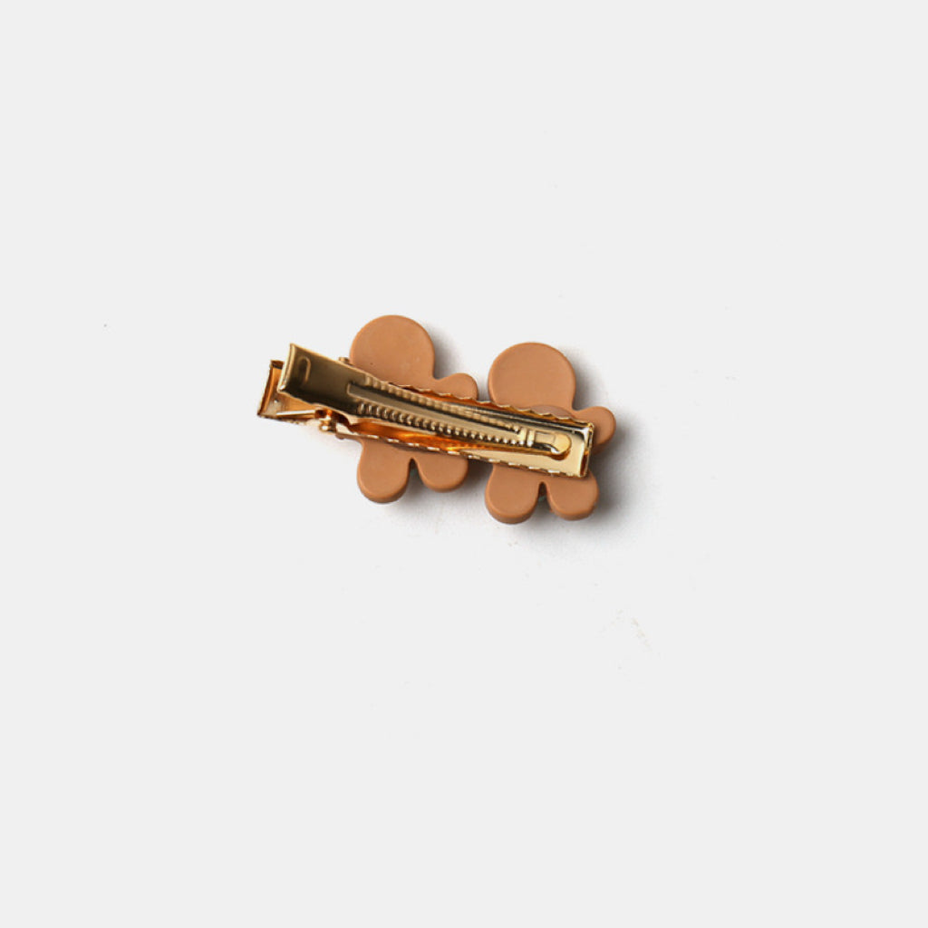 Gingerbread style hairclips