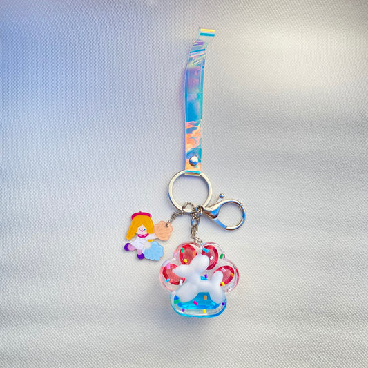 Pink-Blue Balloon Dog