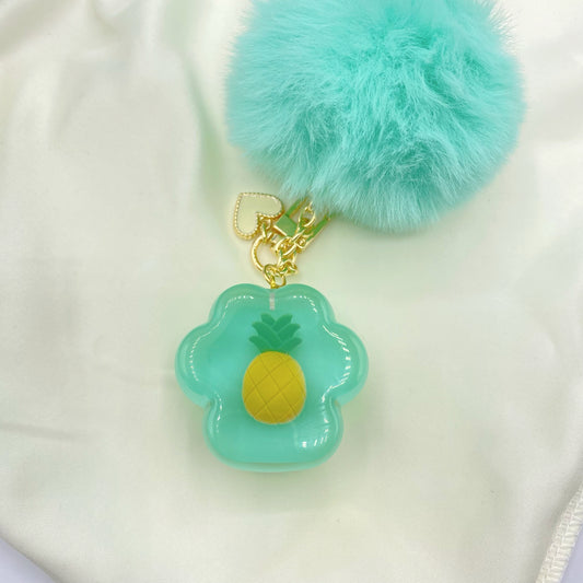 Pineapple keychain or bag accessories
