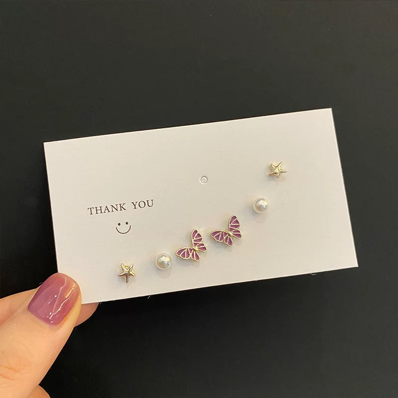 Starfish stud earring