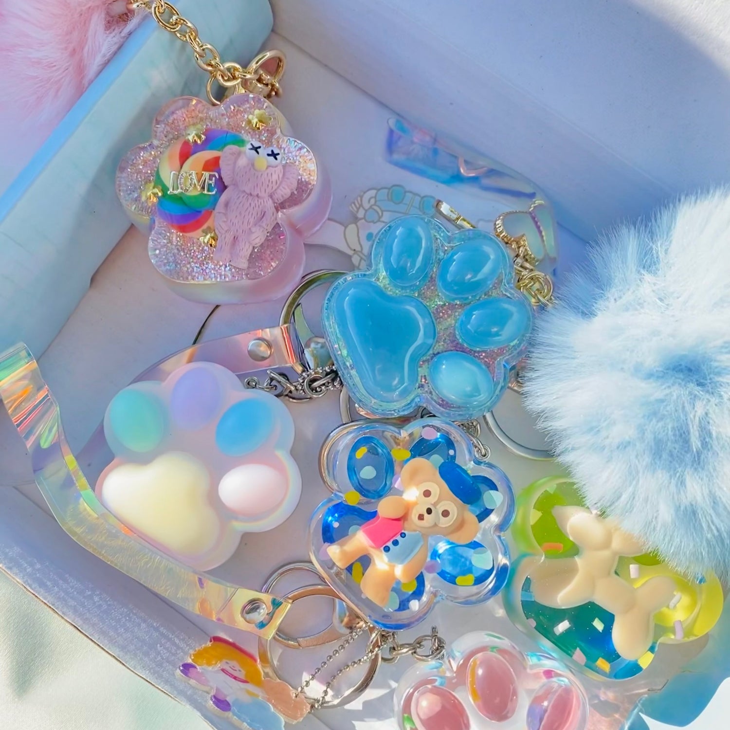 Resin Keychain