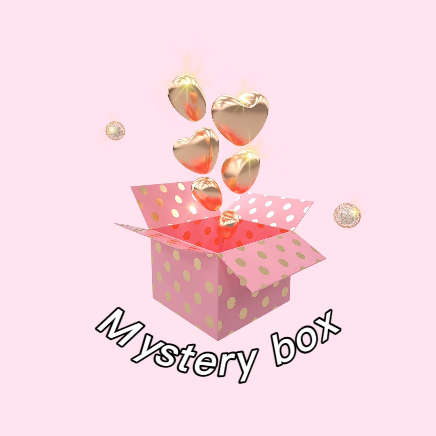 Mystery resin keychain