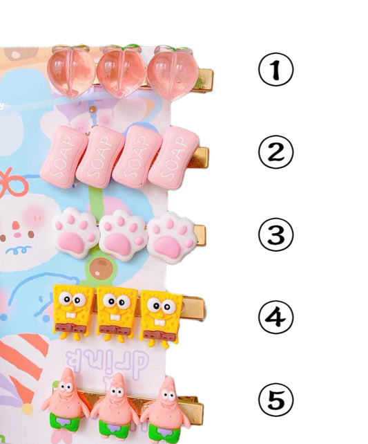 Patrick Star hair clip