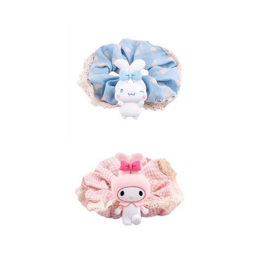 Pink and Blue scrunch